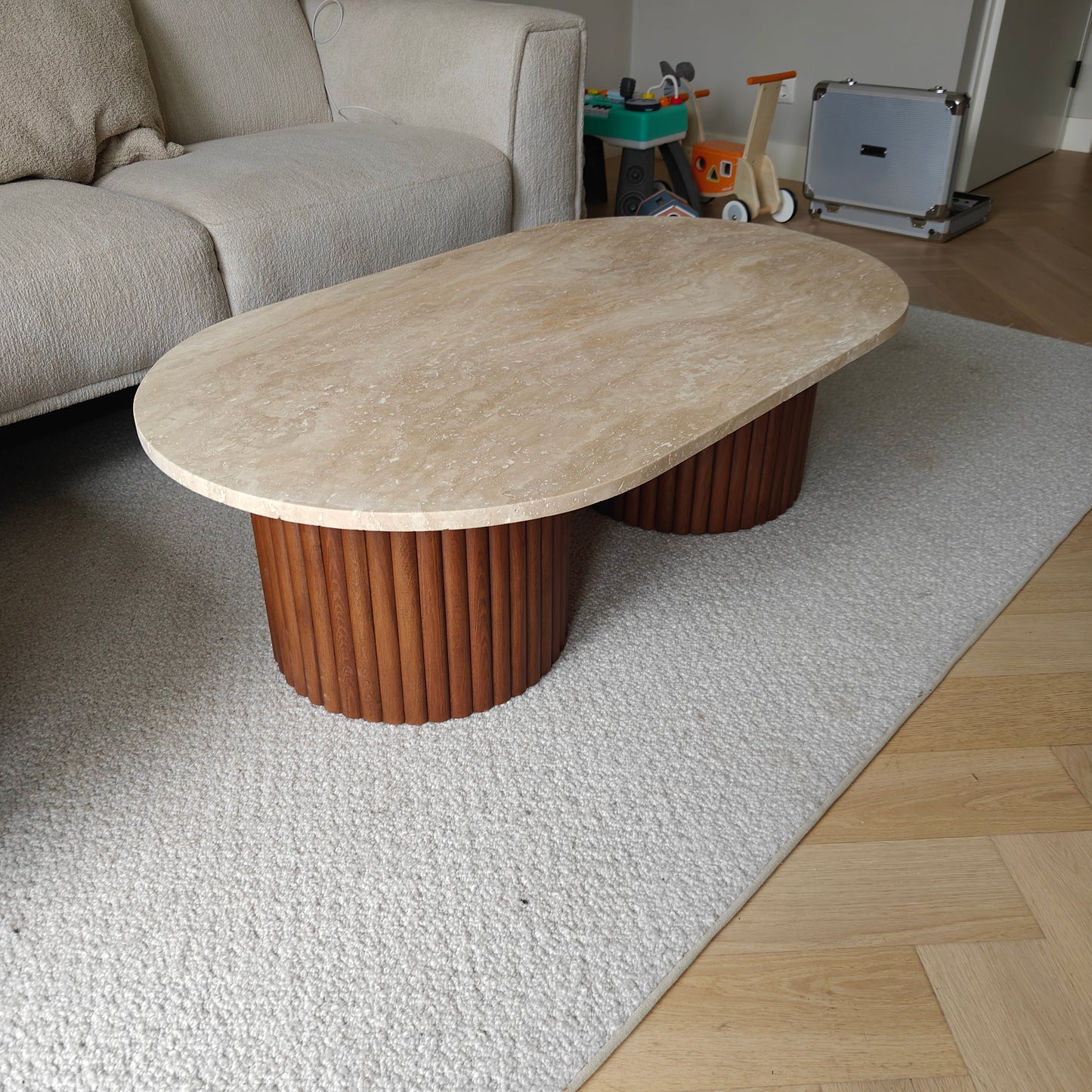 Salontafel Lunara – 120 × 70 cm - Afhalen