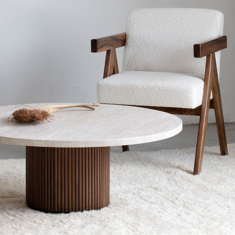 Calvera – Travertin Salontafel