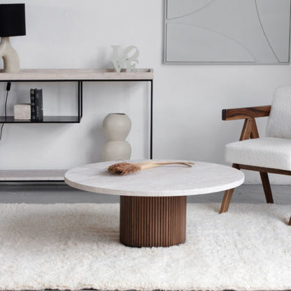 Calvera – Travertin Salontafel