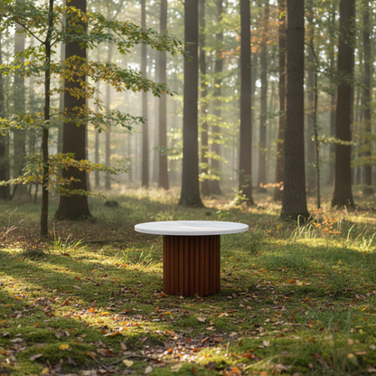 Marmeren Salontafel / Bijzettafel – 60 cm