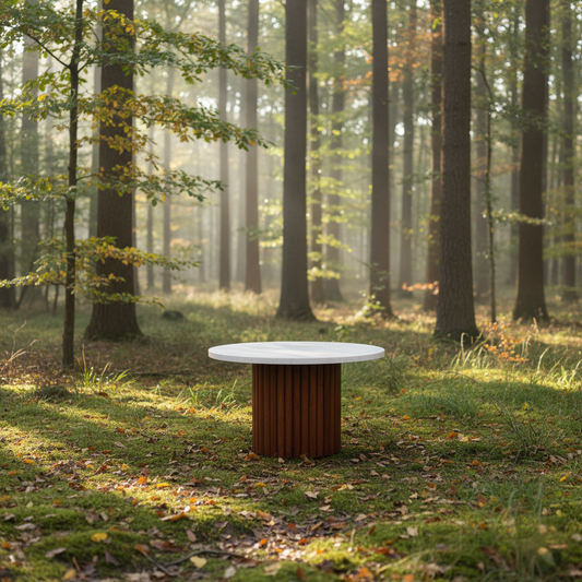 Marmeren Salontafel / Bijzettafel – 60 cm