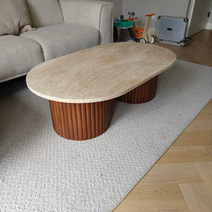 Salontafel Lunara – 120 × 70 cm - Afhalen
