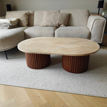 Salontafel Lunara – 120 × 70 cm - Afhalen