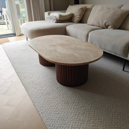 Salontafel Lunara – 120 × 70 cm - Afhalen