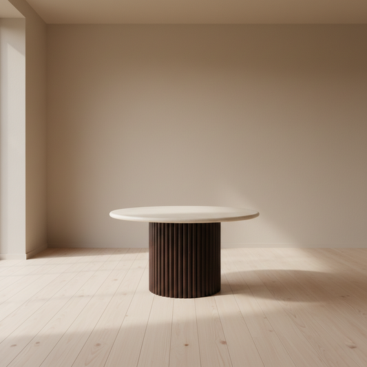 Travertin Salontafel – 80 cm