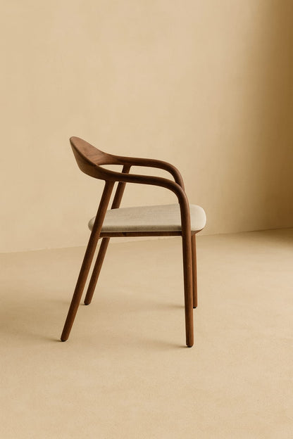 Suki Japandi Eetkamerstoel – Essenhout | Kinza